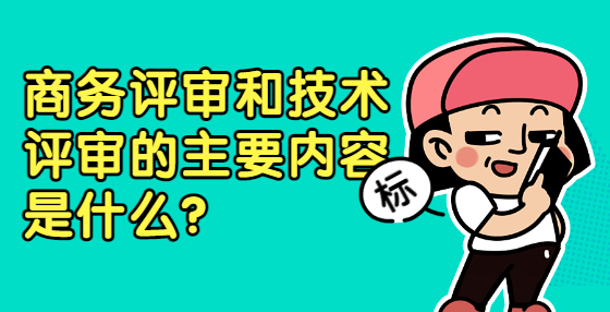 商务评审和技术评审的主要内容是什么？