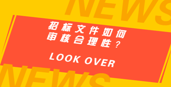 招标文件如何审核合理性？