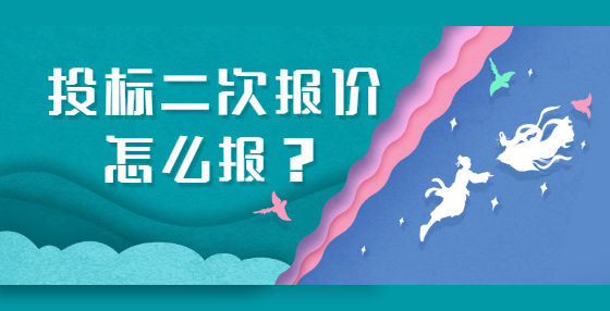 投标二次报价怎么报？