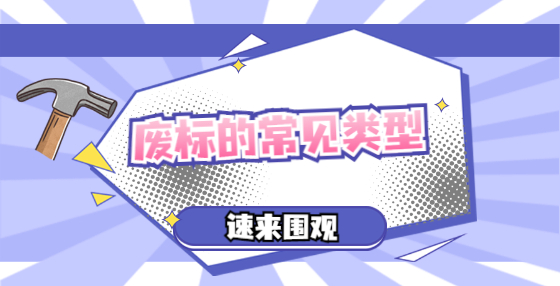 废标的常见类型