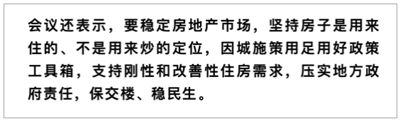 中央对地产的最新指示，来了！