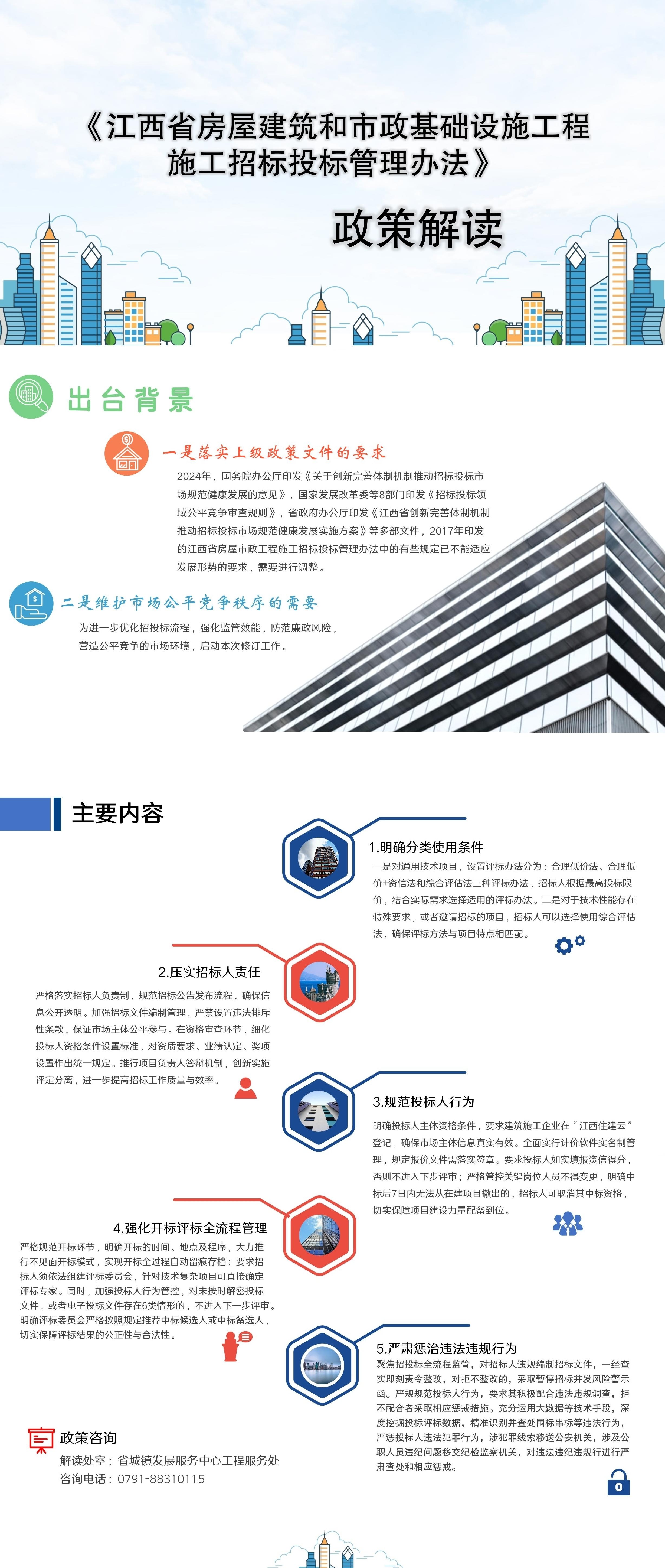 江西印发房屋建筑和市政基础设施工程施工招标投标管理办法！